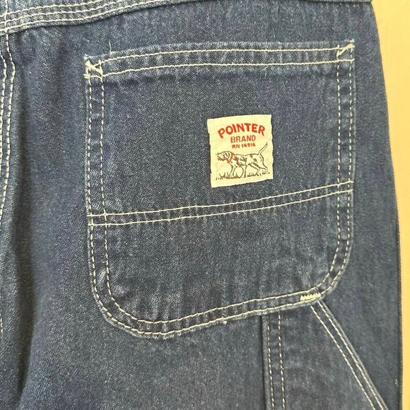Vintage Pointer Brand Women’s Carpenter Jeans Size 8M Workwear Utility USA - Picture 8 of 12